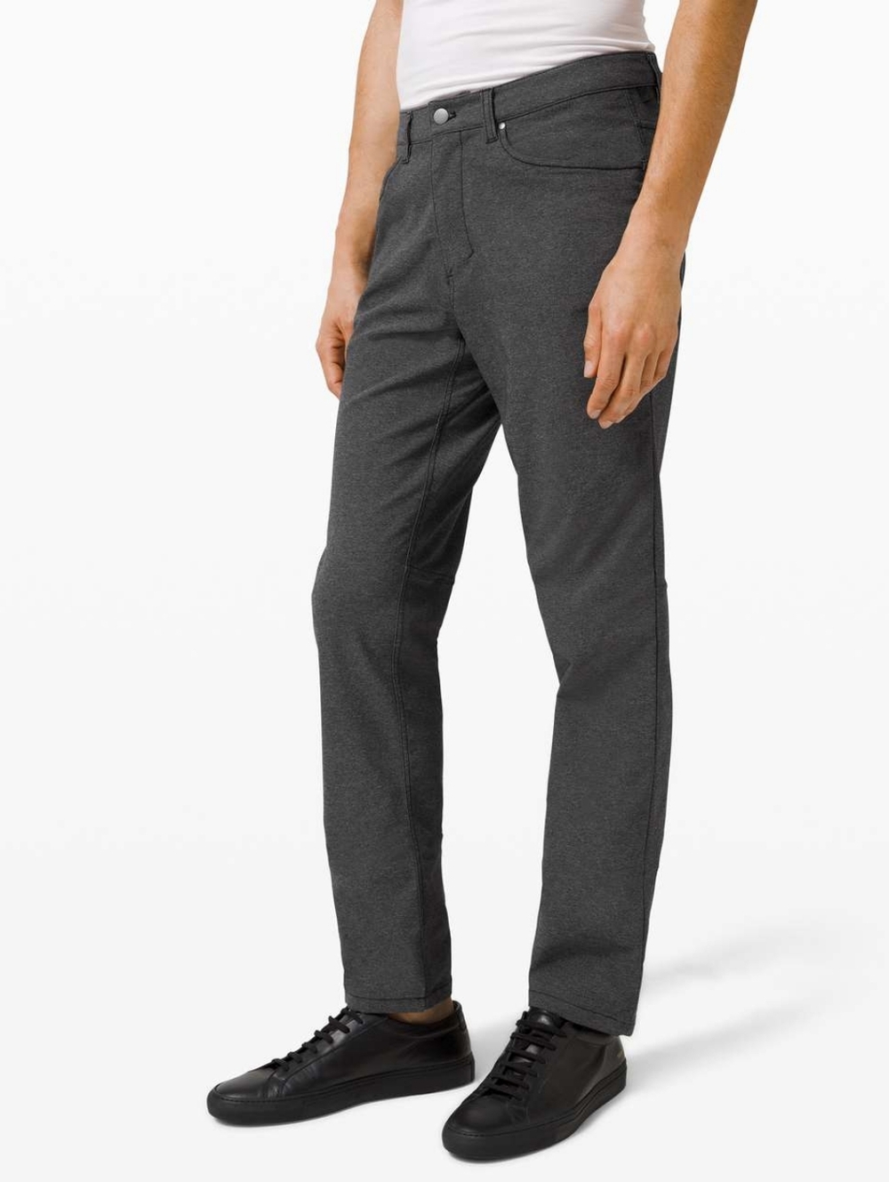 Lululemon ABC Pant Classic Tech Canvas 32" | Heathered Black | Size 28 | NWOT
